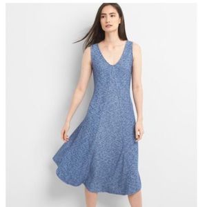 Gap ribbed soft spun midi dress